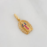 Dije Virgen de Guadalupe 1.35g / 2cm Oro Amarillo 18K