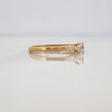 Anillo Solitario Trio 1.45g / T6 1/4 Oro Amarillo 18K