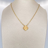 Cadena Trebol Cajon 3.05gr / 44.5cm / 1.27mm Oro Amarillo 18K %