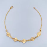 Pulso Rombos Diamantados 2gr / 19.1cm / 3mm Oro Amarillo 18K %