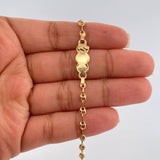 Pulso Bebé GC Placa Nube 1.85gr / 15cm / 3.36mm Oro Amarillo 18K %