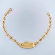 Pulso Bebé GC Placa Octagonal 1.8gr / 15.1cm / 3.3mm Oro Amarillo 18K %