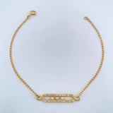 Pulso MSK Cubano 2.5gr / 18.8cm / 1.6mm Oro Amarillo 18K %