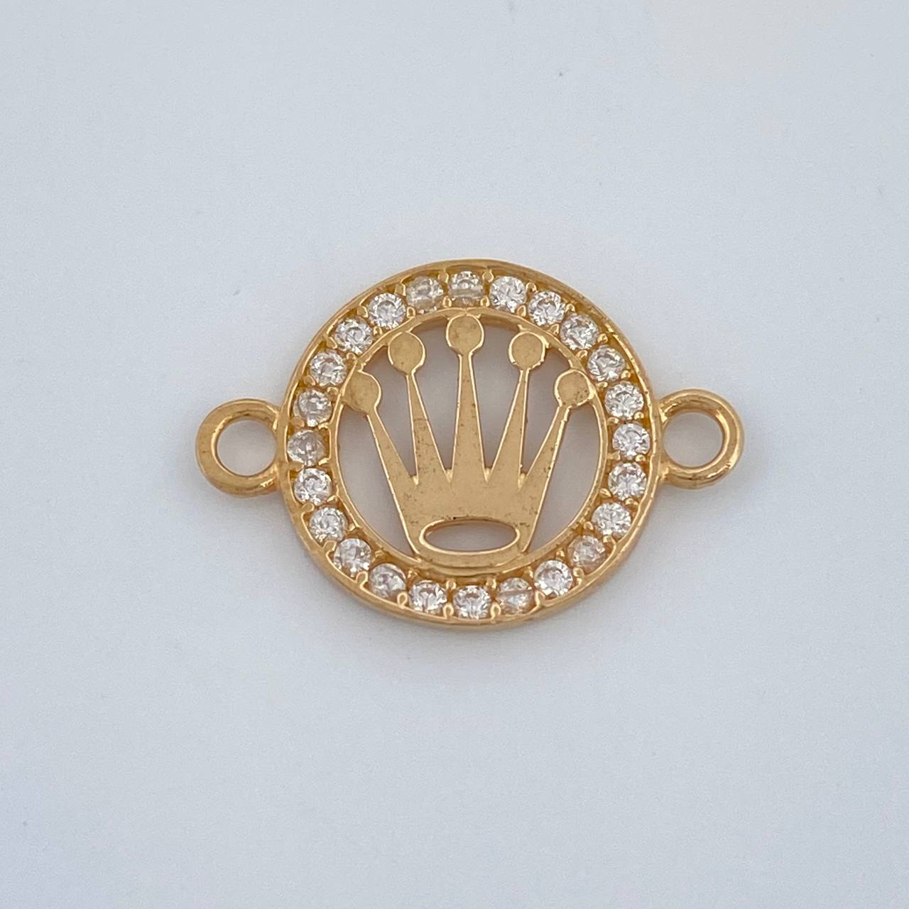 Herraje Corona 0.65gr / 1.5cm / Oro Amarillo 18K %