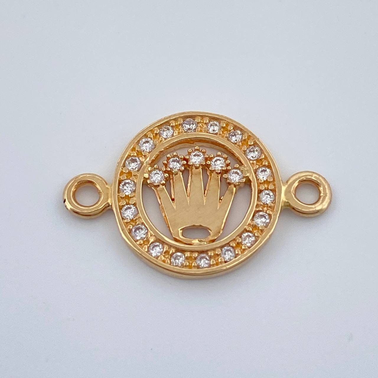 Herraje Corona 1.25gr / 1.8cm / Oro Amarillo 18K %