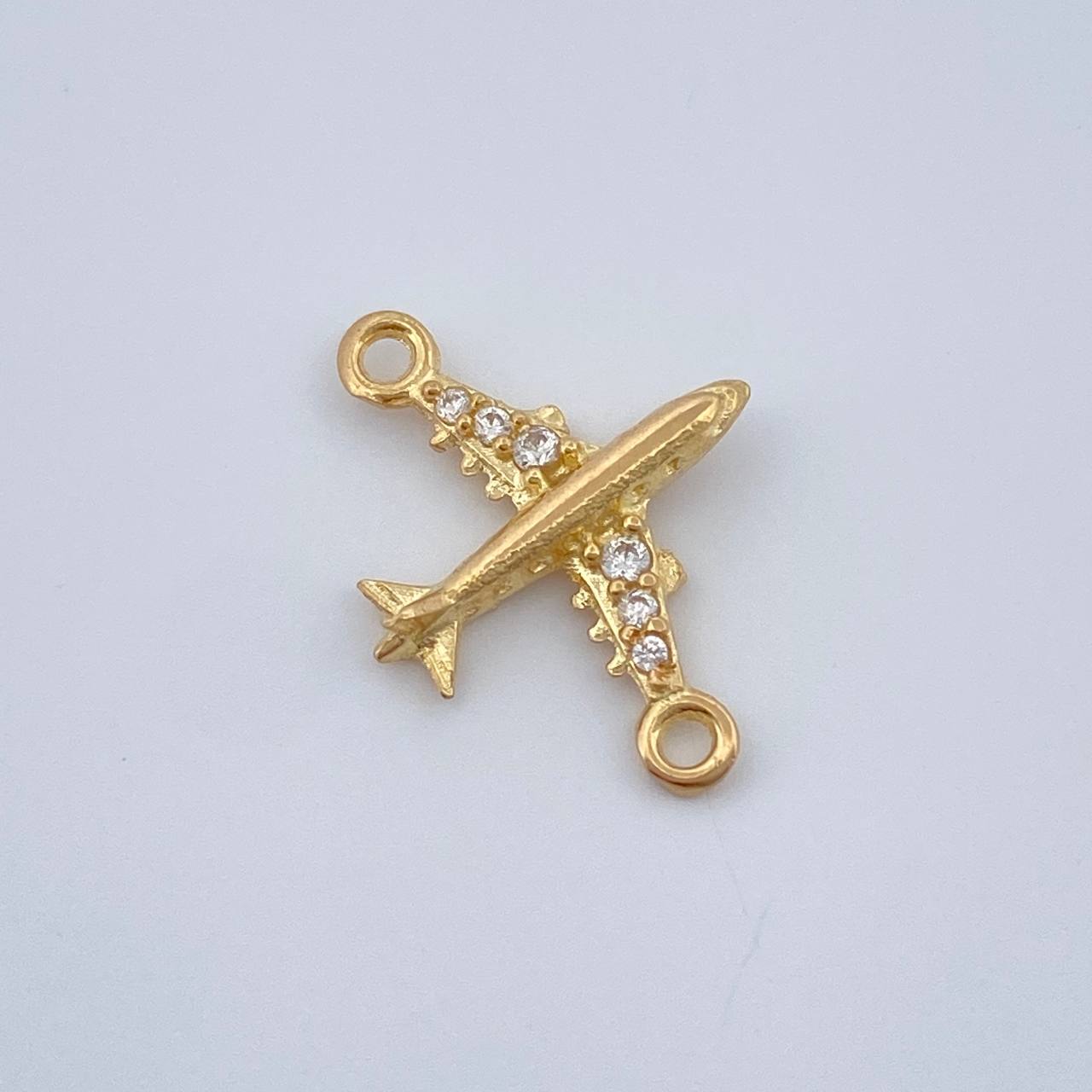 Herraje Avion 0.5gr / 1.5cm / Oro Amarillo 18K %