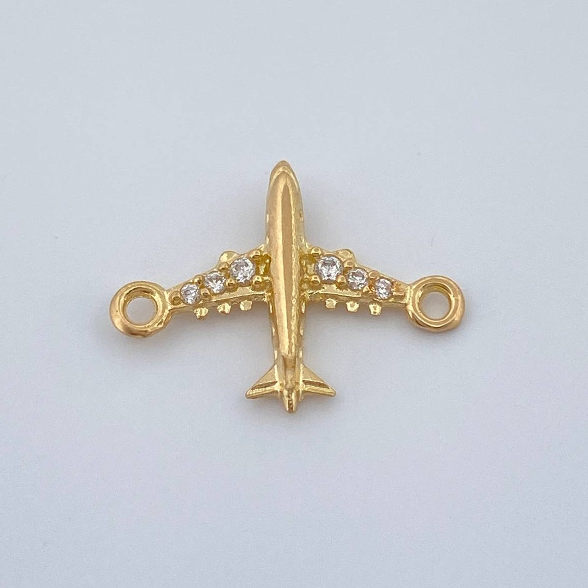 Herraje Avion 0.5gr / 1.5cm / Oro Amarillo 18K %