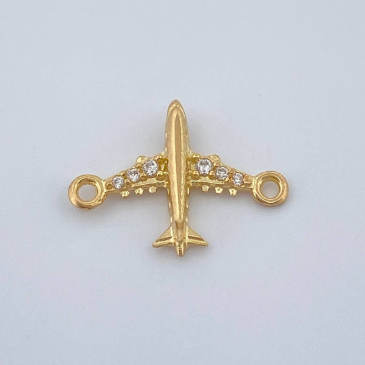 Herraje Avion 0.5gr / 1.5cm / Oro Amarillo 18K %