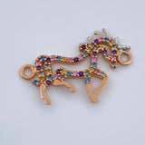 Herraje Caballo 1.65gr / 2.5cm / Oro Rosa 18K %