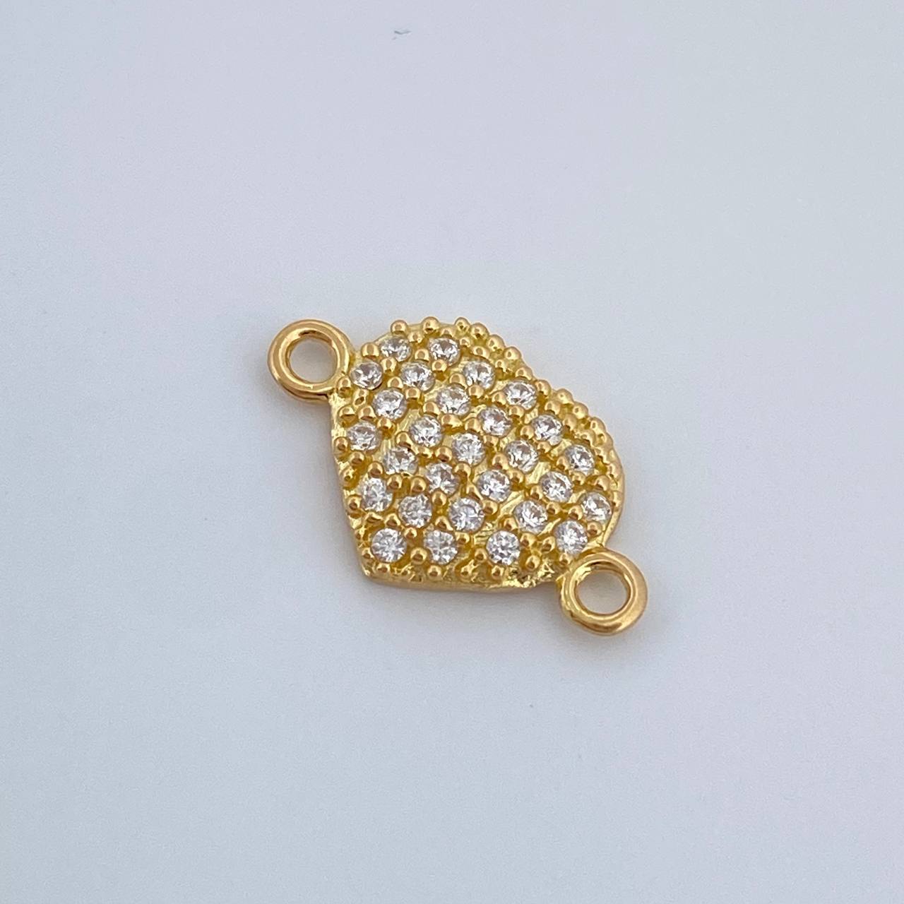 Herraje Corazon 0.6gr / 1.4cm / Oro Amarillo 18K %