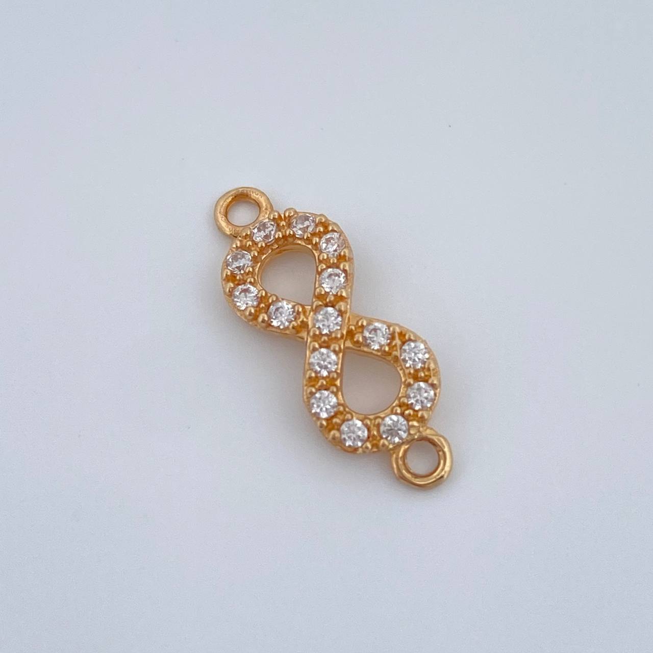 Herraje Infinito 0.8gr / 1.7cm / Oro Amarillo 18K %