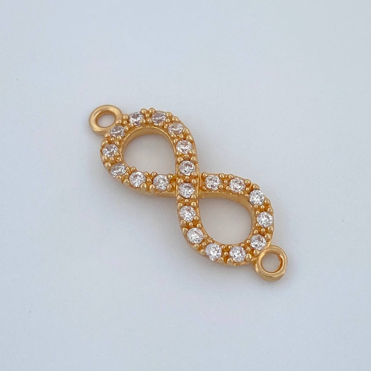 Herraje Infinito 1.1gr / 2cm / Oro Amarillo 18K %