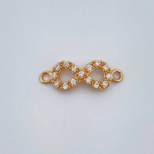 Herraje Infinito 0.85gr / 1.7cm / Oro Amarillo 18K %