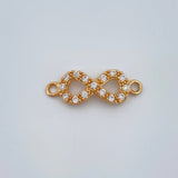 Herraje Infinito 0.85gr / 1.7cm / Oro Amarillo 18K %