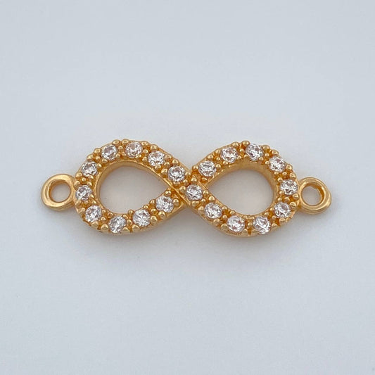 Herraje Infinito 1.1gr / 2cm / Oro Amarillo 18K %