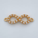 Herraje Infinito 1.1gr / 2cm / Oro Amarillo 18K %