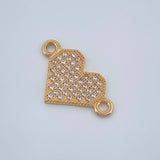Herraje Corazon 1gr / 1.9cm / Oro Amarillo 18K %