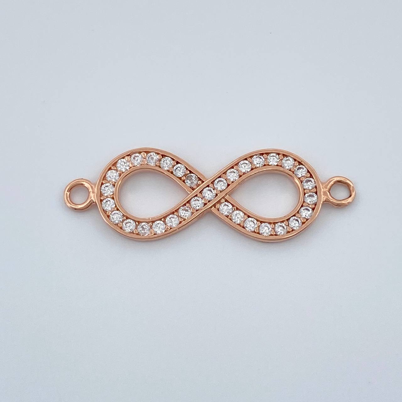 Herraje Infinito 1.05gr / 2.7cm / Oro Rosa 18K %