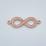 Herraje Infinito 1.05gr / 2.7cm / Oro Rosa 18K %
