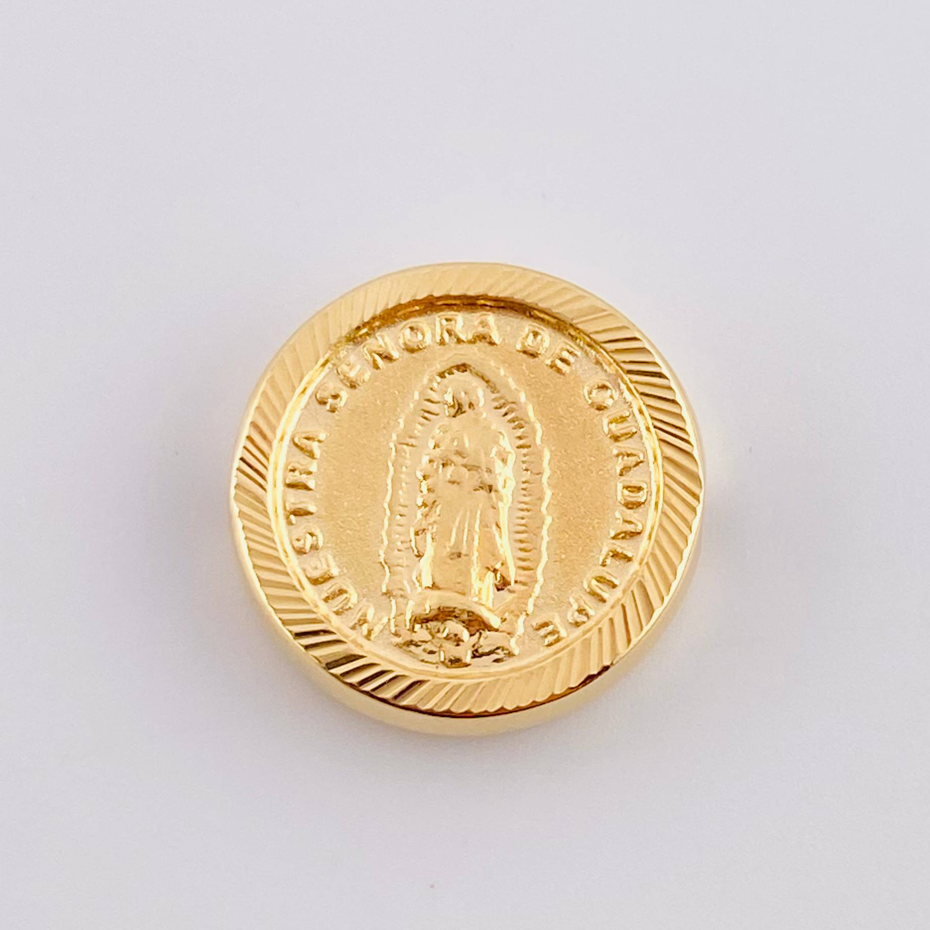 Herraje Virgen de Guadalupe 0.95g / 1.4cm Oro Amarillo 18K