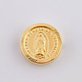 Herraje Virgen de Guadalupe 0.95g / 1.4cm Oro Amarillo 18K