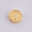 Herraje Virgen de Guadalupe Mate 0.7g / 1.2cm Oro Amarillo 18K