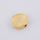 Herraje Virgen de Guadalupe Mate 0.7g / 1.2cm Oro Amarillo 18K