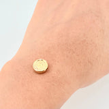 Herraje San Benito Mate 0.5g / 1cm Oro Amarillo 18K