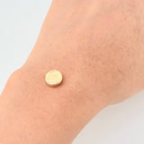 Herraje Virgen de Guadalupe Mate 0.4g / 0.9cm Oro Amarillo 18K
