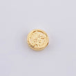 Herraje San Miguel Arcángel Mate 0.4g / 0.9cm Oro Amarillo 18K