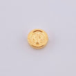 Herraje San Benito Mate 0.35g / 0.8cm Oro Amarillo 18K