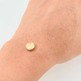 Herraje San Benito Mate 0.35g / 0.8cm Oro Amarillo 18K