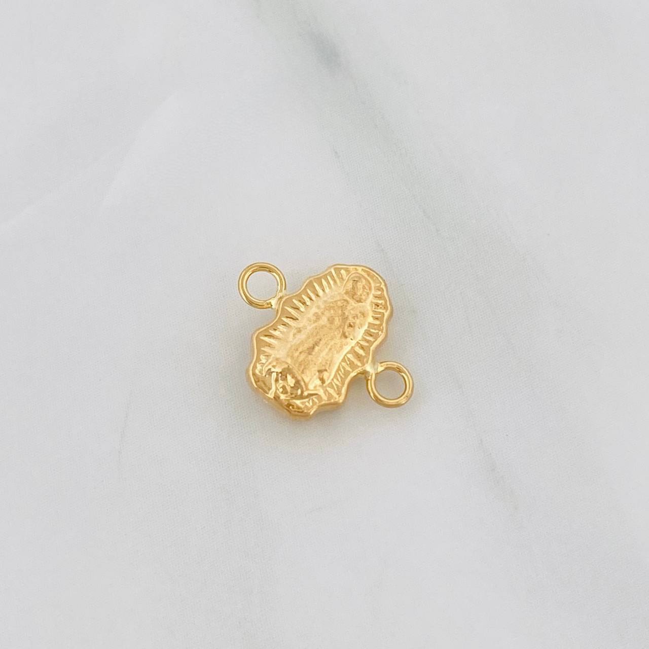 Herraje Virgen de Guadalupe 0.3g / 1cm Oro Amarillo 18K