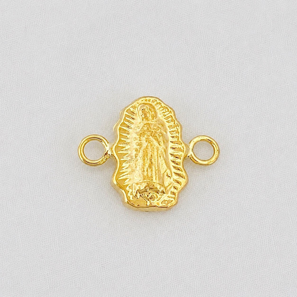 Herraje Virgen de Guadalupe 0.3g / 1cm Oro Amarillo 18K