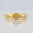 Anillo Cruz 0.8gr / T6 1/4 / Oro Amarillo 18K %