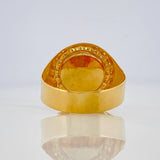 Anillo Herradura Caballo 3.7gr / T8 1/4 / Oro Amarillo 18K %