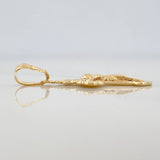 Dije Cruz Cristo 1.1gr / 3cm / Oro Amarillo 18K &