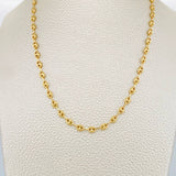 Cadena GC 6.35gr / 61cm / 3.3mm Oro Amarillo 18K &