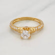 Anillo Solitario Churumbela 2.85g / T6 1/4 Oro Amarillo 18K