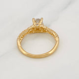 Anillo Solitario Churumbela 2.85g / T6 1/4 Oro Amarillo 18K
