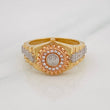 Anillo Correa Corona 4.35g / T6 3/4 Tres Oros 18K