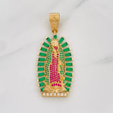 Dije Virgen de Guadalupe 10.8g / 5cm Oro Amarillo 18K