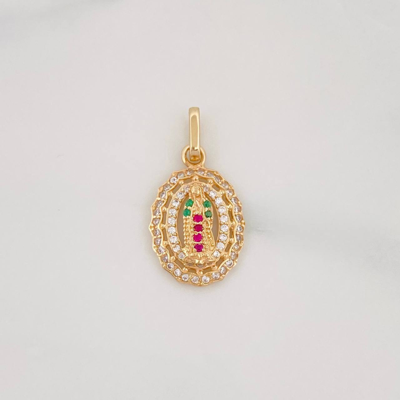 Dije Virgen de Guadalupe 1.75g / 2.3cm Oro Amarillo 18K