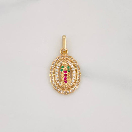 Dije Virgen de Guadalupe 1.75g / 2.3cm Oro Amarillo 18K