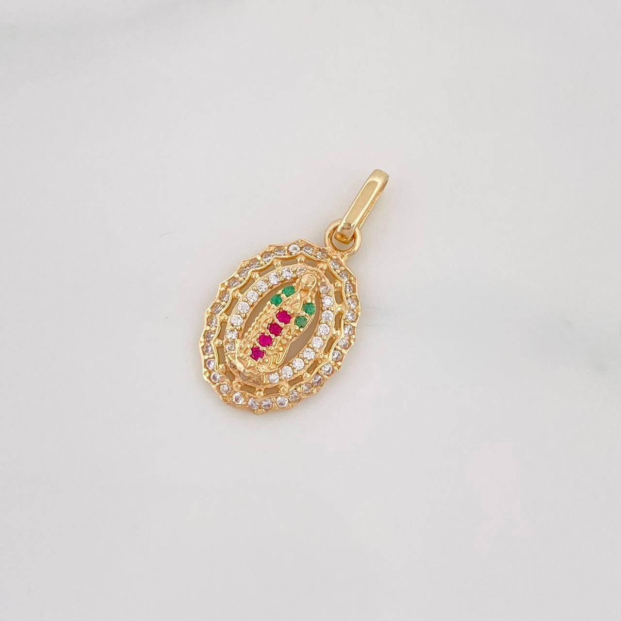 Dije Virgen de Guadalupe 1.75g / 2.3cm Oro Amarillo 18K