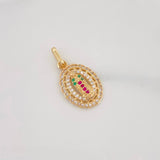 Dije Virgen de Guadalupe 1.75g / 2.3cm Oro Amarillo 18K