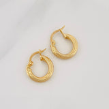 Candongas Carly 1.4g / 1.5cm Oro Amarillo 18K