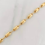 Pulso Rustico Adije 5.25g / 21.05cm / 4.54mm Oro Amarillo 18K