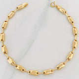 Pulso Rustico Adije 5.25g / 21.05cm / 4.54mm Oro Amarillo 18K