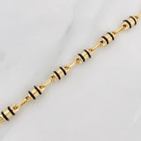 Pulso Rustico Barril 4.85g / 21.05cm / 4.16mm Oro Amarillo 18K